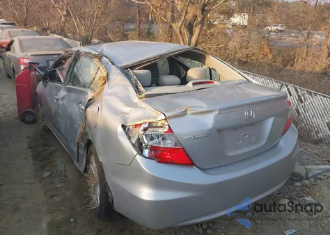 2012 Honda Civic Ex from USA, damaged, VIN 19XFB2F82CE335141